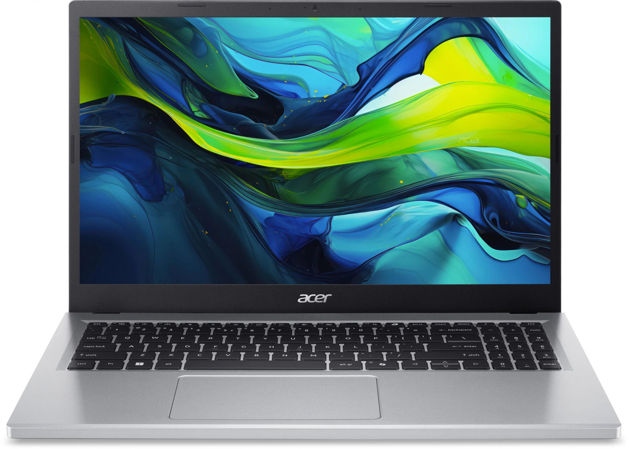 Ноутбук Acer Aspire Go AG15-31P-C1HS N-series N100 8Gb SSD512Gb Intel UHD Graphics 15.6" IPS FHD (1920x1080) noOS metall WiFi BT Cam (NX.KX5CD.004)